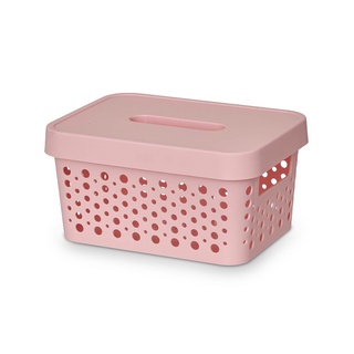 Mini Caixa Organizadora Multiuso Plastica 2 Litros Com Tampa - Usual Utilidades em Oferta na Shopee
