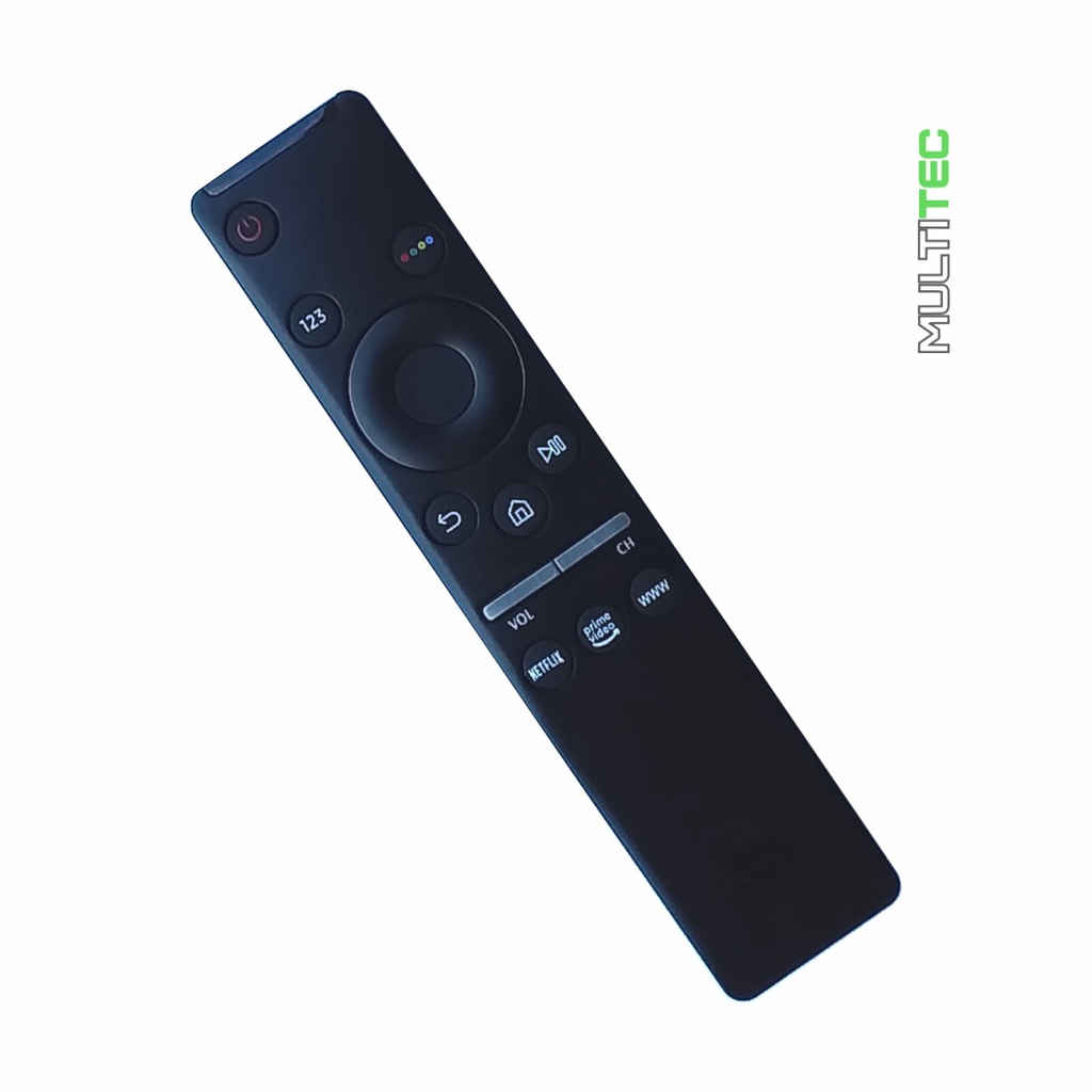 Controle Compativel tv Samsung 4k Smart 40 49 65 75 Polegadas com funções netflix e prime video.