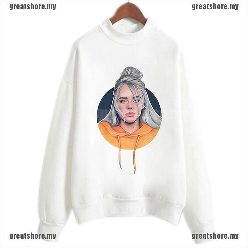 moletom feminino da billie eilish