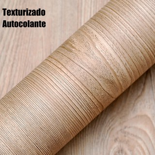 Papel De Parede Adesivo de Madeira Amadeirado 1mx61cm