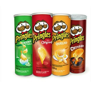 Batata Pringles Diversos sabores - Original Cebola Queijo