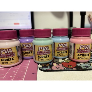 Tinta Pva Fosca Para Artesanato 37ml em Oferta na Shopee