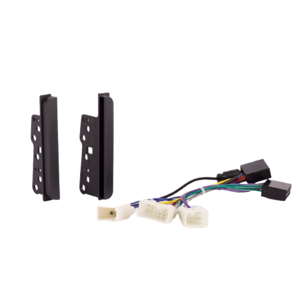 Kit de Instalação Multimídia Toyota Corolla/Etios/Hilux SW4/SRV/STD 2 Din Preto Expex - EKTTO002 em Oferta na Shopee