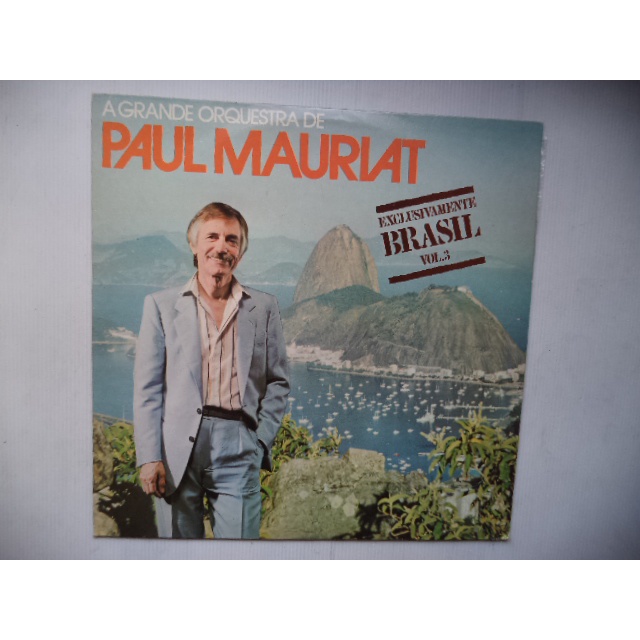 Lp Vinil Paul Mauriat Brasil Exclusivamente vol 3