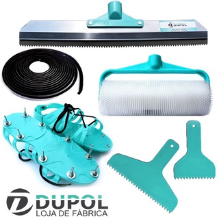 Kit H - Ferramentas Epóxi - Porcelanato Líquido - Piso 3d - Ferramentas Argamassa Cimentícia Autonivelante em Oferta na Shopee
