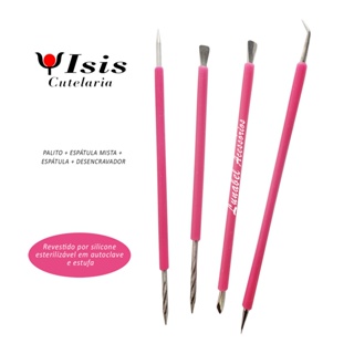 Isis Cutelaria 4 peças Palito Espátula Mista Desencravador em Oferta na Shopee