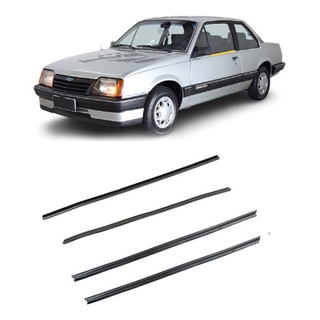 Jogo Borrachas Vidro Pestanas Da Porta Monza 2 Portas Até 96 em Oferta na Shopee