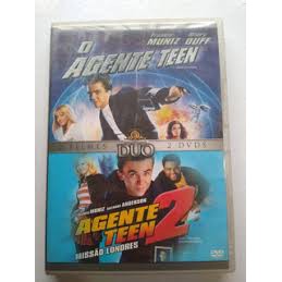 dvd  agente teen ? agente teen missao londres   duo lacrado