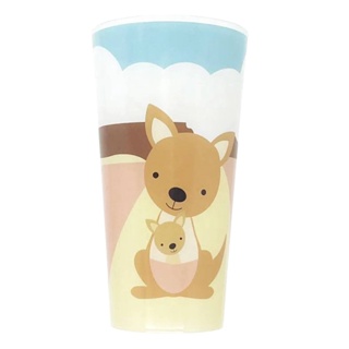 Copo Infantil Com Tampa Eco Canguru 400ml - Giro Baby em Oferta na Shopee