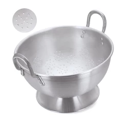 Escorredor De Arroz Profissional 40Cm 14L Polido Nacional
