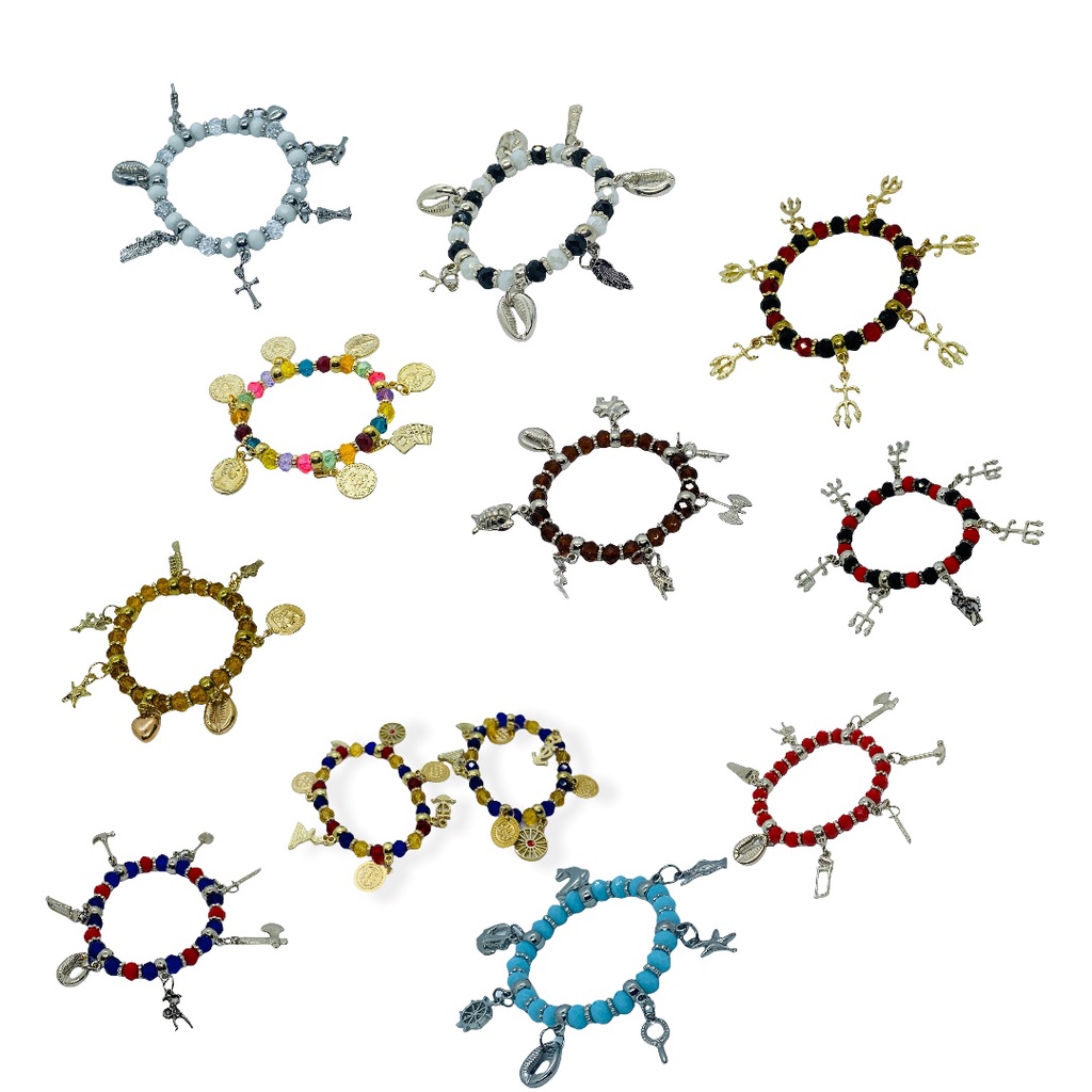 Pulseira De Orixás Entidades Umbanda Candomble Promoção em Oferta na Shopee