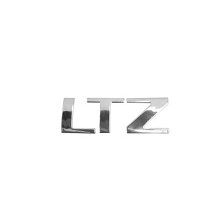 Letreiro Automotivo Traseiro Cromado Chevrolet LTZ Onix Cruze Spin Tracker Prisma Equinox Celta Agile Cobalt Sonic