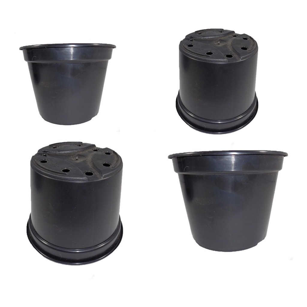 50 Vasinhos Vaso Pote N15  Para Mudas Plantas 1 Litro
