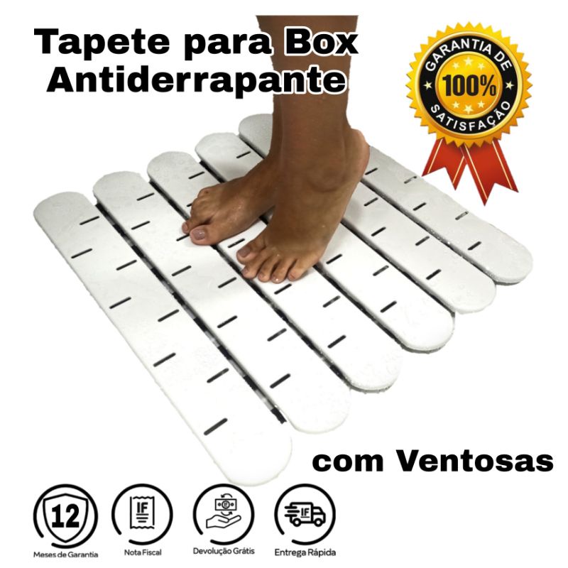 Tapete Antiderrapante Ventosas para banheiro box seguro jacuzzi em Oferta na Shopee