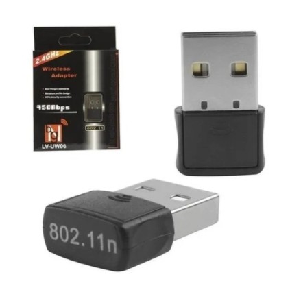 Adaptador Wireless Pra Usb 2.0 Wifi 950 Mbps