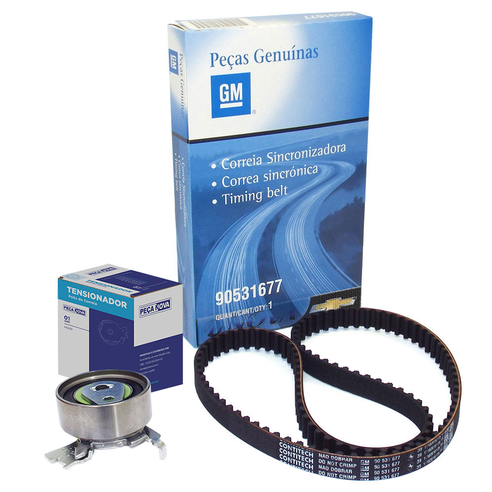 Kit Correia Dentada Hnbr E Tensor  Astra 2002 2003 2004