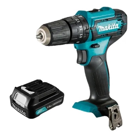 Furadeira Parafusadeira A Bateria 12v Makita Hp333 S/ Carreg - Home & Living