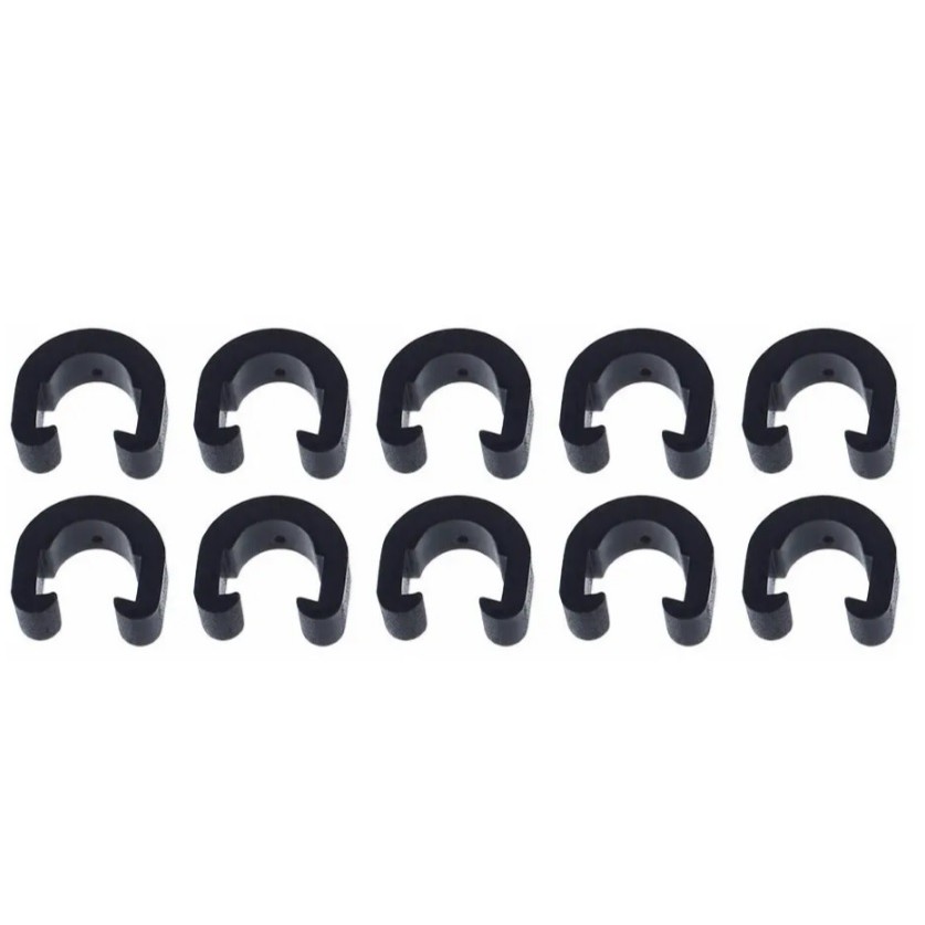 Clip Presilha Para Conduítes (mangotes) Freio Quadros 10 Pçs em Oferta na Shopee