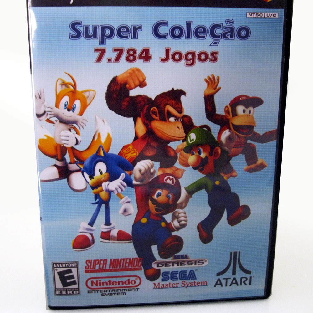 Ps Patch Super Coleção Jogos Snes Nes Sega E Atari Shopee Brasil