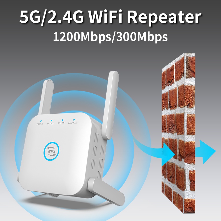 Wi Fi Repetidor Antenas Amplificador De Sinal Mbps Sem Fio De Longo Alcance Extender G