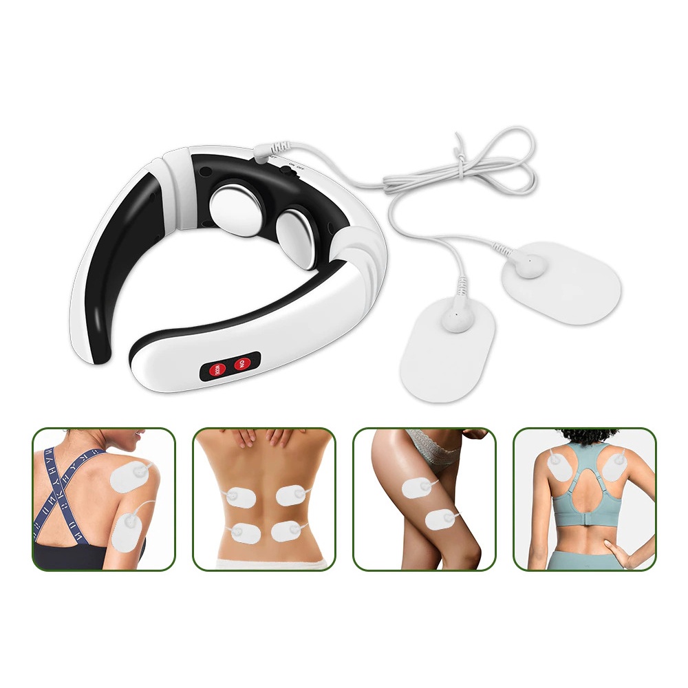 Aparelho Fisioterapia Colar Cervical Dor Estresse Pescoço |  Shopee Brasil