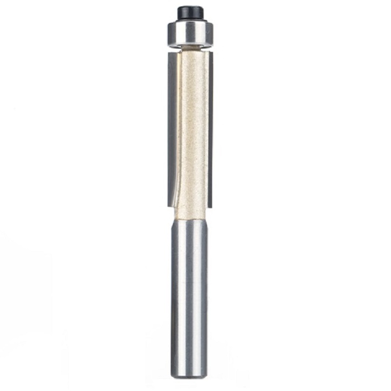 Fresa Reta Com Rolamento Haste 6mm X corte 5/16 ( 8mm)  Para Rebaixo e Formica