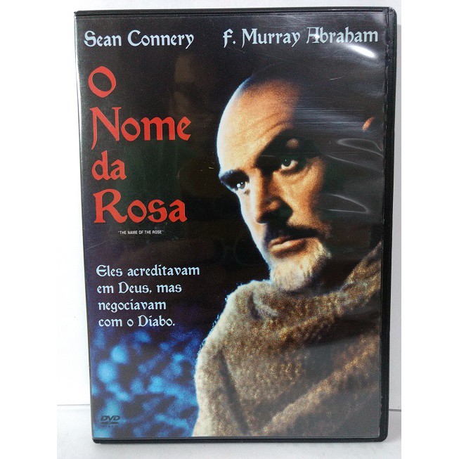 Dvd O Nome Da Rosa - Sean Connery - Original.