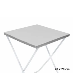Toalha Plástica Cobre Manchas Perolizada - Prata - 10 unid.