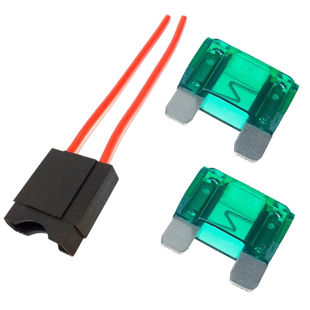 Kit Porta Fusível Lamina Max Nacional Com Fio 4mm e Fusiveis Lâmina Maxi Grande Original Engate Distribuidor em Oferta na Shopee