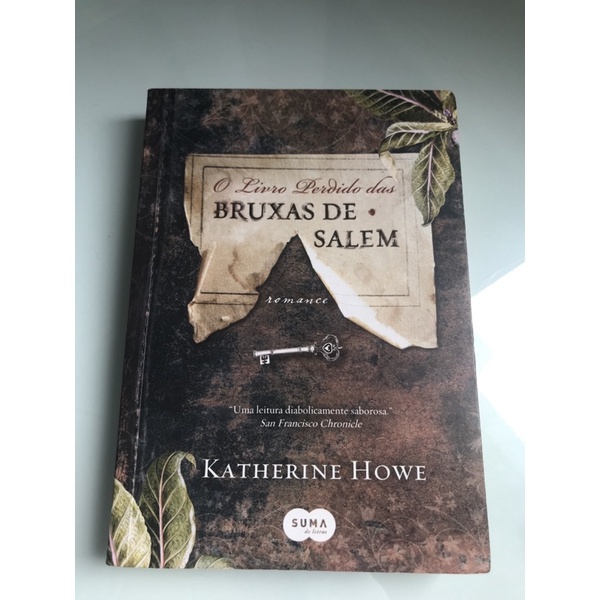 O Livro Perdido Das Bruxas De Salem Katherine Howe Shopee Brasil