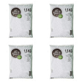 Húmus de Minhoca Adubada 6kg .