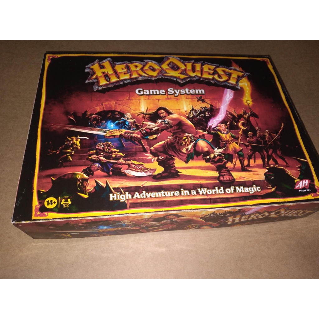 Heroquest jogo de tabuleiro em portugues - hero quest completo versão redesenhada