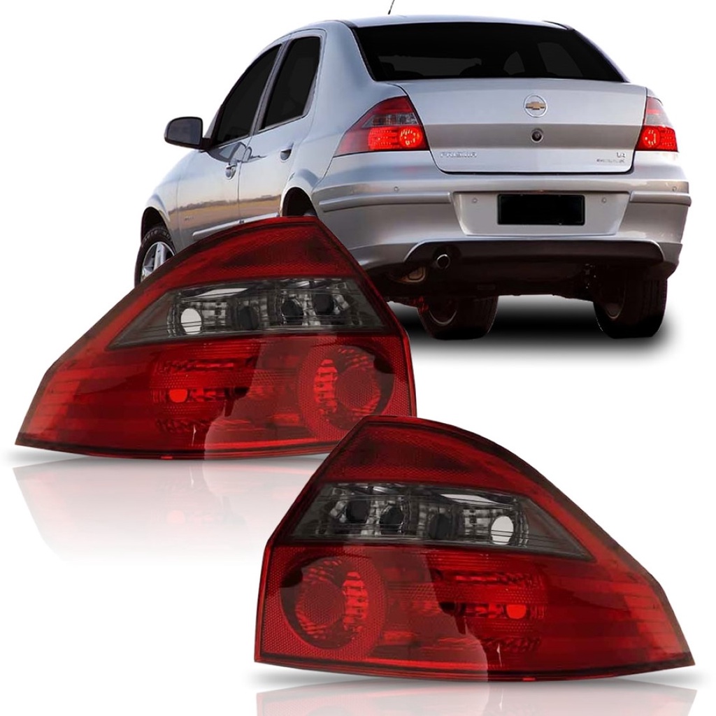 Lanterna Traseira Prisma 2006 A 2012 Fumê em Oferta na Shopee