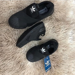 adidas slip on preto infantil