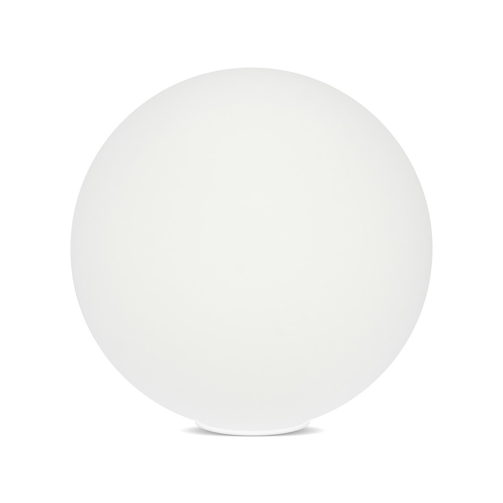 Globo Lustre Bolinha Em Vidro Leitoso Orby 12x12 cm