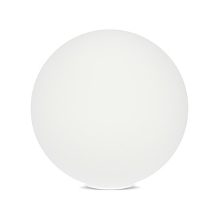 Globo Lustre Bolinha Em Vidro Leitoso Orby 12x12 cm