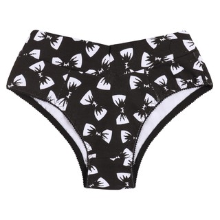 Tanga Feminina Cós Duplo Rebatido Cintura alta Calcinha Cotton Lisa e Estampada Conforto em Oferta na Shopee