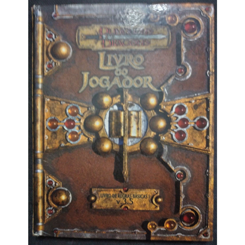 Livro Do Jogador 3.5 - Dungeons And Dragons - Livro de Rpg/D&amp;D/DnD