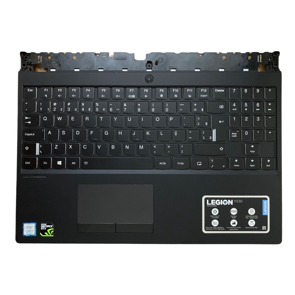 Palmrest Teclado E Touchpad Notebook Lenovo Legion Y530