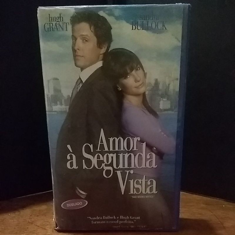 Amor à Segunda Vista - Filme VHS (dublado) - Sandra Bullock | Shopee Brasil