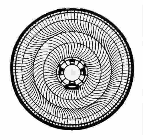 Grade Traseira Ventilador Cadence 40cm Eros Vtr