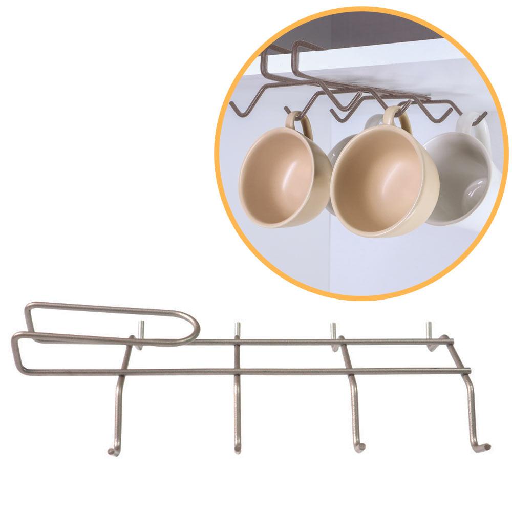 Suporte Porta Xícaras Organizador Suspenso Viena Lavanda 990046 BEL em Oferta na Shopee