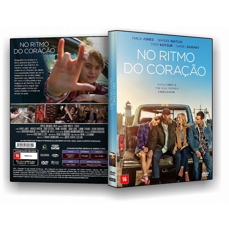 Dvd No Ritmo Do Coração (dublado E Legendado) | Shopee Brasil