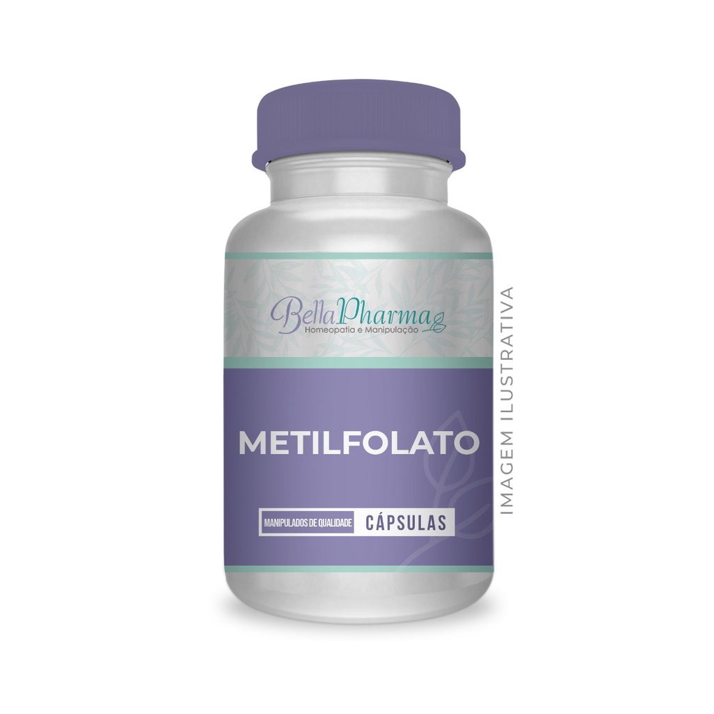 Metilfolato (vit. B9) 400mcg - 60 Cápsulas