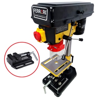 Furadeira de Bancada 1/2 POL 1/2 CV com Morsa FG13CM FERRARI em Oferta na Shopee
