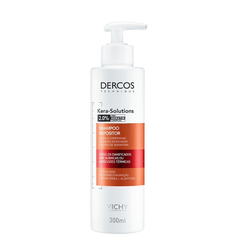 VICHY DERCOS KERA-SOLUTIONS SHAMPOO 300ML