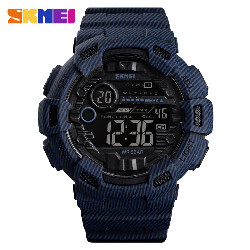 SKMEI Relógio Masculino Top Brand Sport Fashion Analógico Quartz LED Eletrônico Digital Multifuncional Impermeável Militar