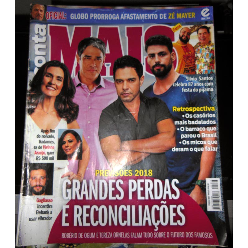 Revista Conta Mais 883 Marina Ruy Barbosa Silvio Santos Anitta