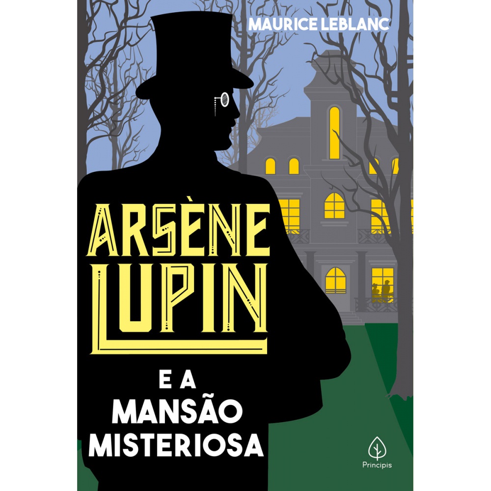 Livro - Arsène Lupin e a mansão misteriosa - Capa comum - Principis