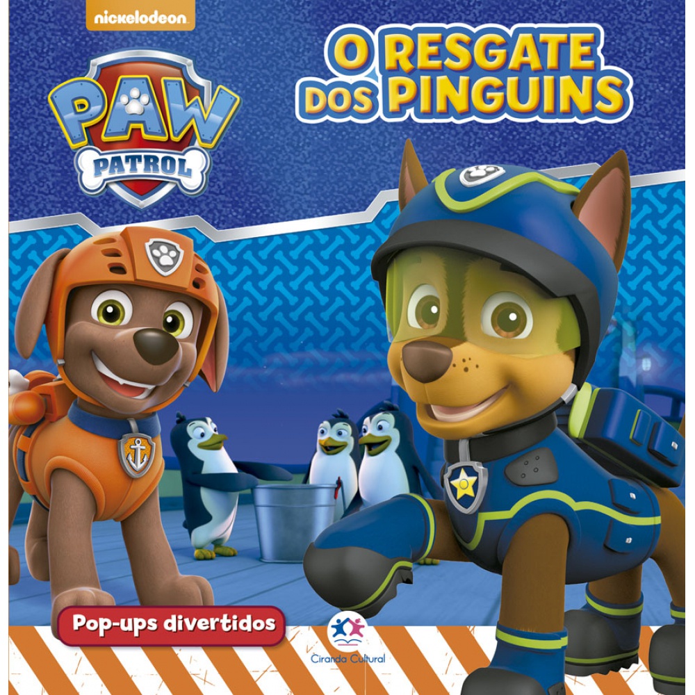 Livro - Patrulha Canina - O resgate dos pinguins - Ciranda Cultural em Oferta na Shopee